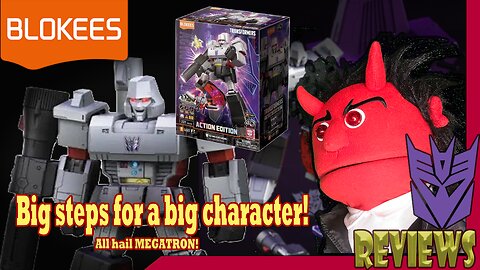 Blokees G1 Megatron Action Edition Review || BeyondGraves