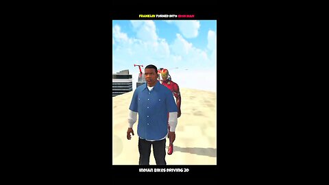 FRANKLIN TURNED INTO IRON MAN