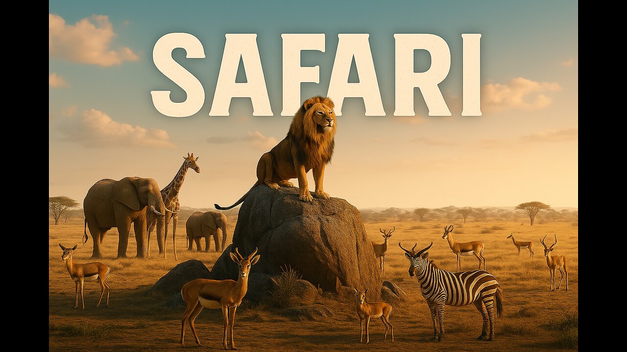 🌍 Into the Wild: Safari Serenity