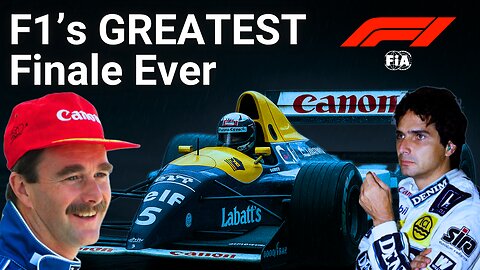 The Greatest F1 Finale Ever: Inside the Insane 1986 Championship Decider