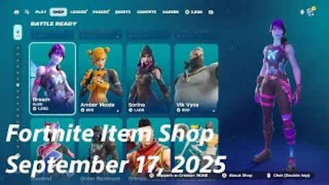 Fortnite Item Shop|September 17, 2025