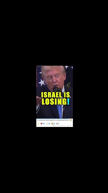 "The Strongest Lobby in Washington was the Jewish Lobby. It was Israel. That's no longer true." ~ President Trump