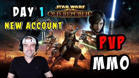 🔴LIVE - DAY 1 - FIRST TIME PLAYING MY FAVORITE GAME IN 10 YEARS - SWTOR NEW ACCOUNT - PVP MMO