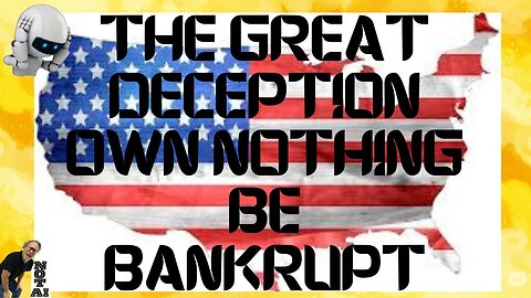The GREAT DECEPTION of modern society ARE YOU TRULY FREE ?