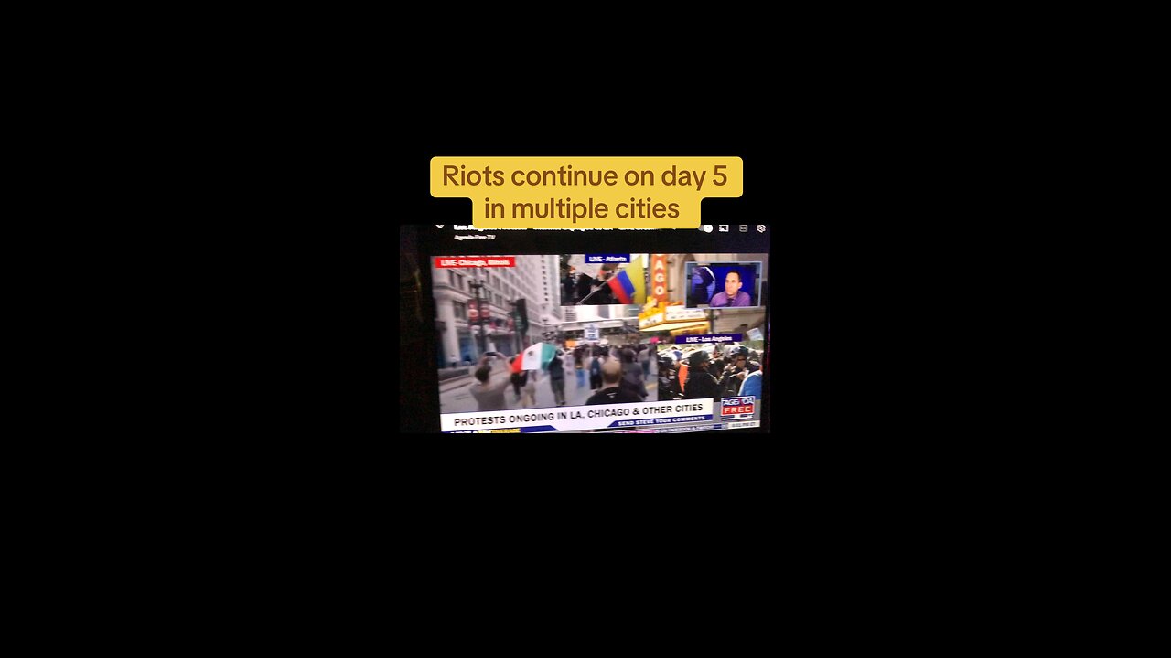 Riots continue for day 5
