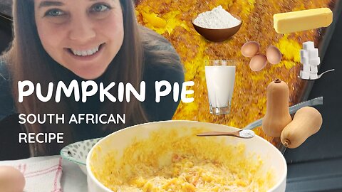 How to Make Crustless Butternut Pumpkin Pie | Easy, Creamy & Delicious | South African Recipe!