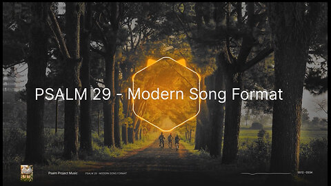 Psalm 29 - Modern Song Format - Official Lyric Video
