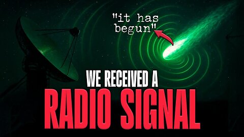 BREAKING: FIRST 3I/ATLAS RADIO SIGNAL DETECTED!