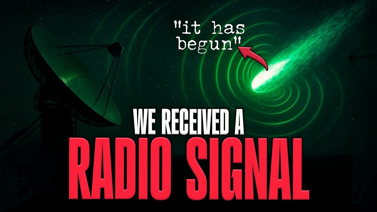 BREAKING: FIRST 3I/ATLAS RADIO SIGNAL DETECTED!