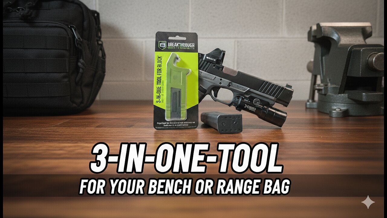 This 3-in-1 Tool Is A Must-Have For Any Glock Owner!
