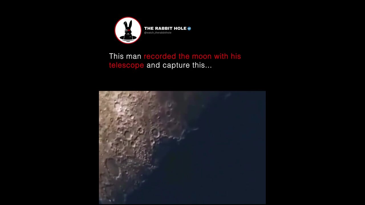 THIS MAN RECORDED THE MOON WITH HIS TELESCOPE AND CAPTURE THIS...