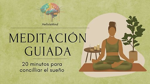 DUERME EN 20 MINUTOS | Meditación Guiada con Lluvia para Insomnio y Ansiedad Nocturna | HelloIsmind