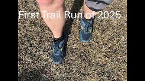 First trail run of 2025 in March