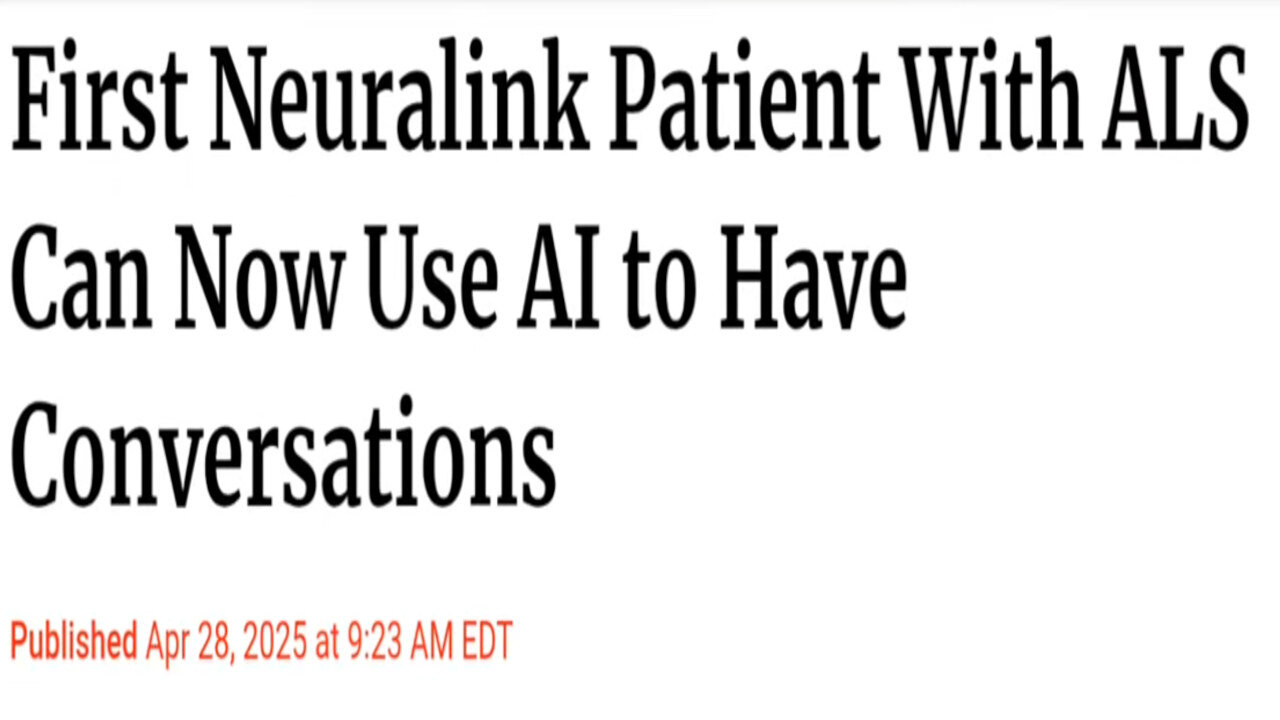 Russian Man implants himself with Mark/ Neuralink 3rd patient talks via AI Bot