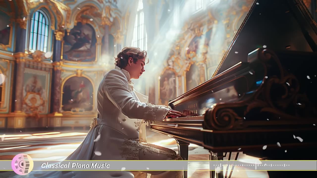 Classical Piano Music - Pearls of classical music - Mozart, Beethoven, Bach, Chopin, Vivaldi...