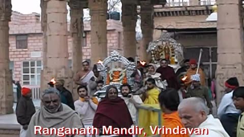 Ranganath Temple Vrindavan | South Indian Grandeur in the Land of Krishna