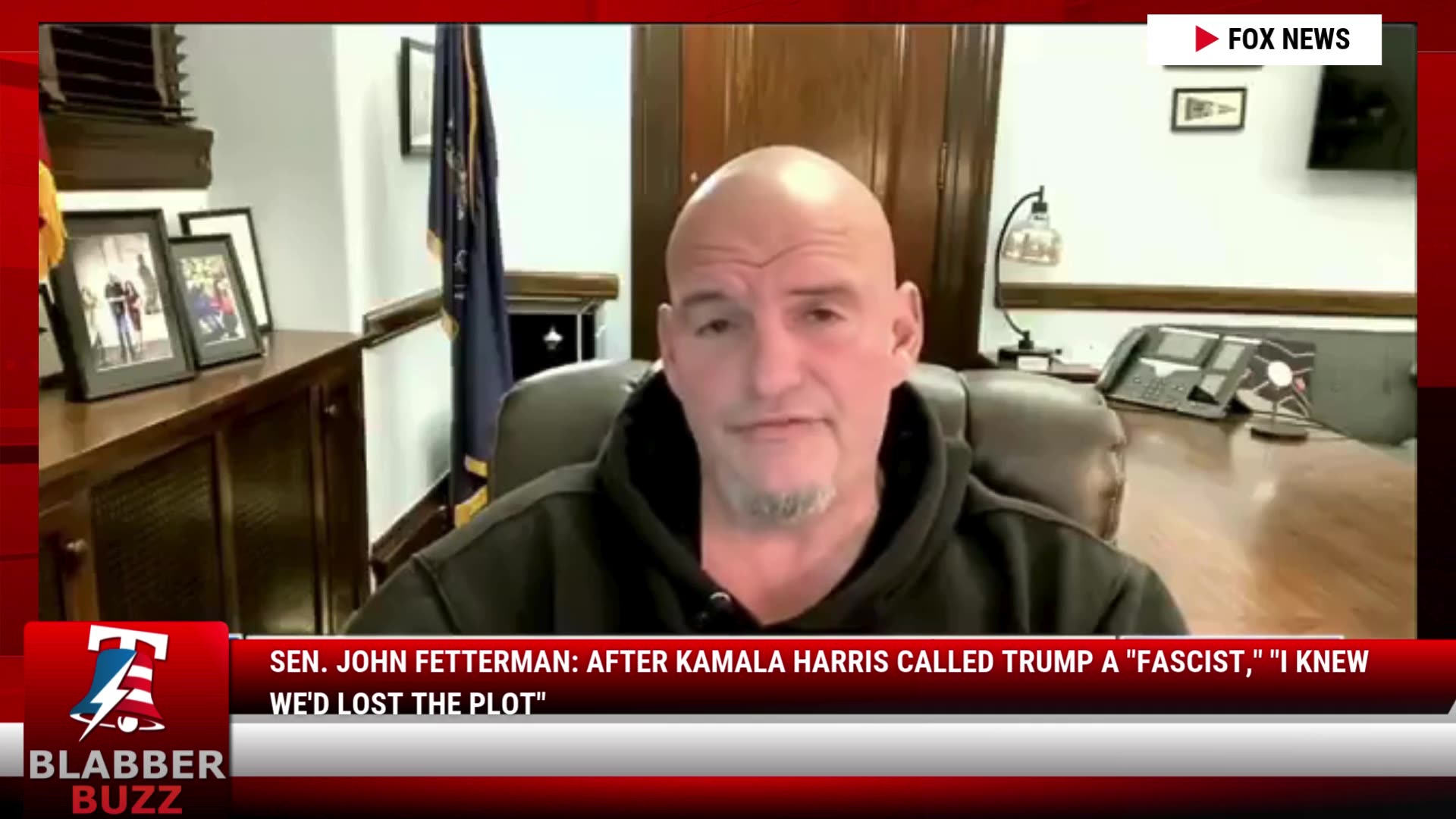 Sen. John Fetterman: After Kamala Harris Called Trump A Fascist, I KNEW WED LOST THE PLOT