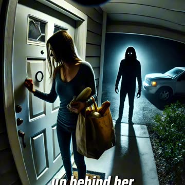 crazy man at the door,horror stories,home alone stories