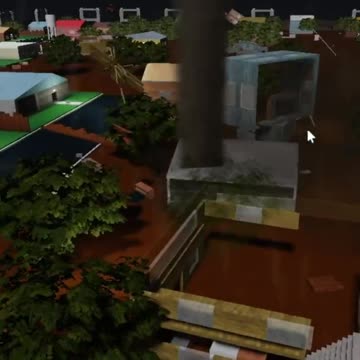 I am a tornado! I destroy all buildings! #roblox #funny #tornado #destroy