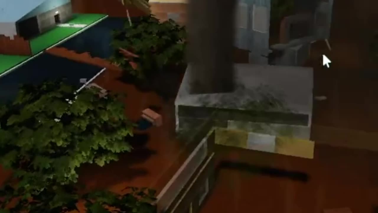 I am a tornado! I destroy all buildings! #roblox #funny #tornado #destroy