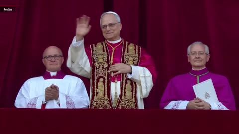 "Catholic Faithful See Pope Leo XIV for the First Time – Historic Moment!"