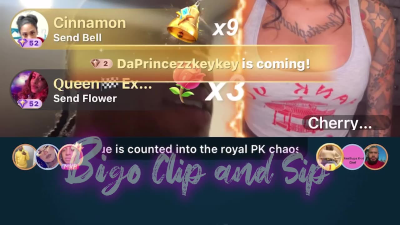 Maj lines CherryTheBoom n talks about NoCap slapping 21BB 4/8/25 #bigoclipandsip