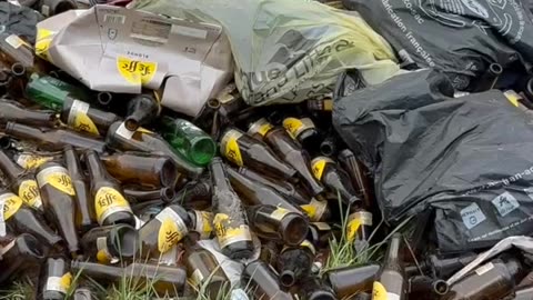 Invaders camp in France 🇫🇷 Turning everywhere into a shithole