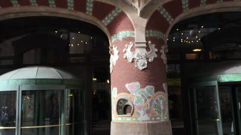 Palace of Music (Barcelona, Catalonia, Spain) 2