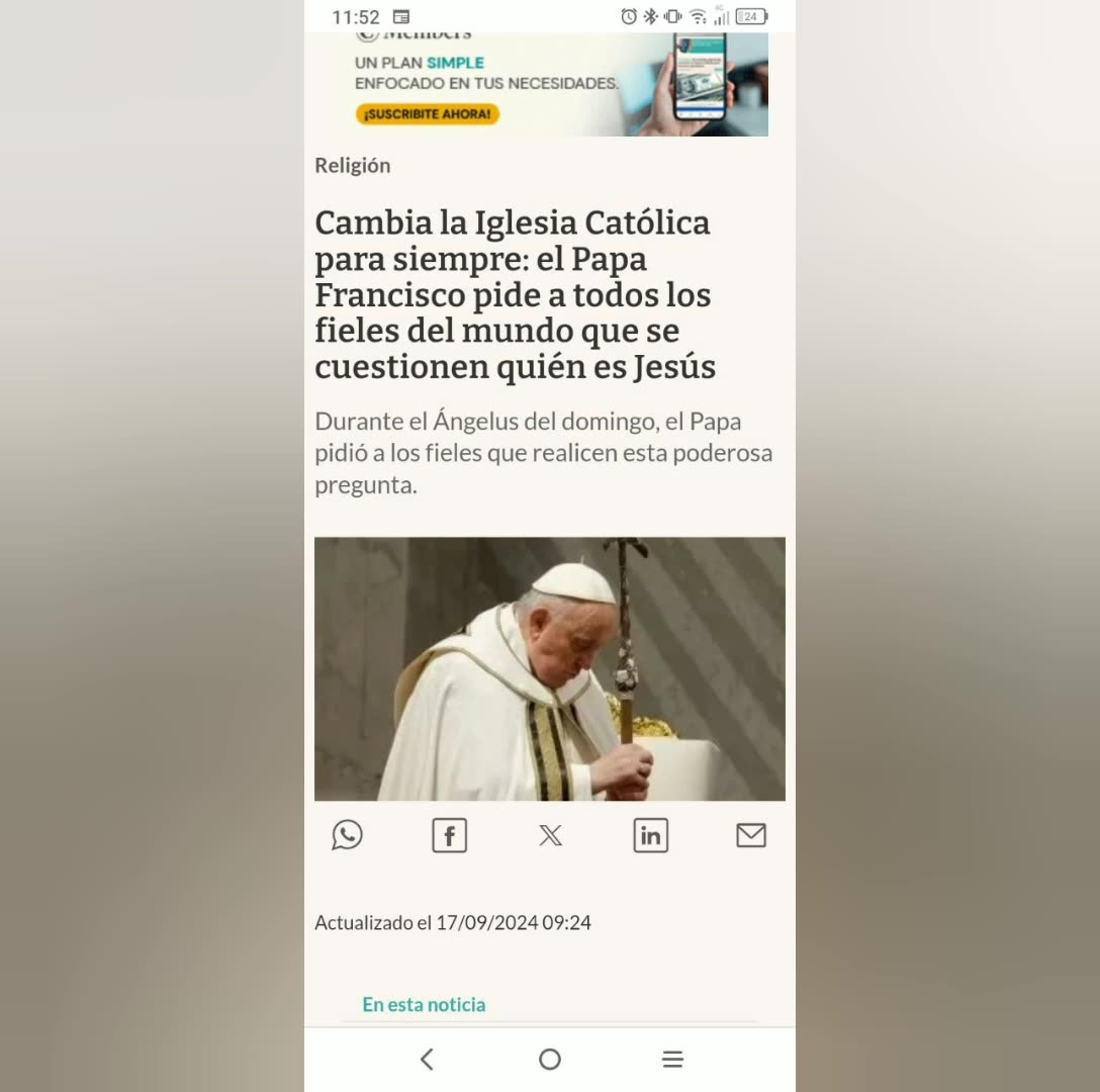 Muere el ULTIMO PAPA profecias de SAN MALAQUIAS ❗️🔥👹