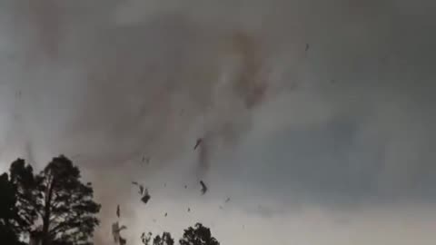 Tornado captured near Birch Tree, Missouri May 2024