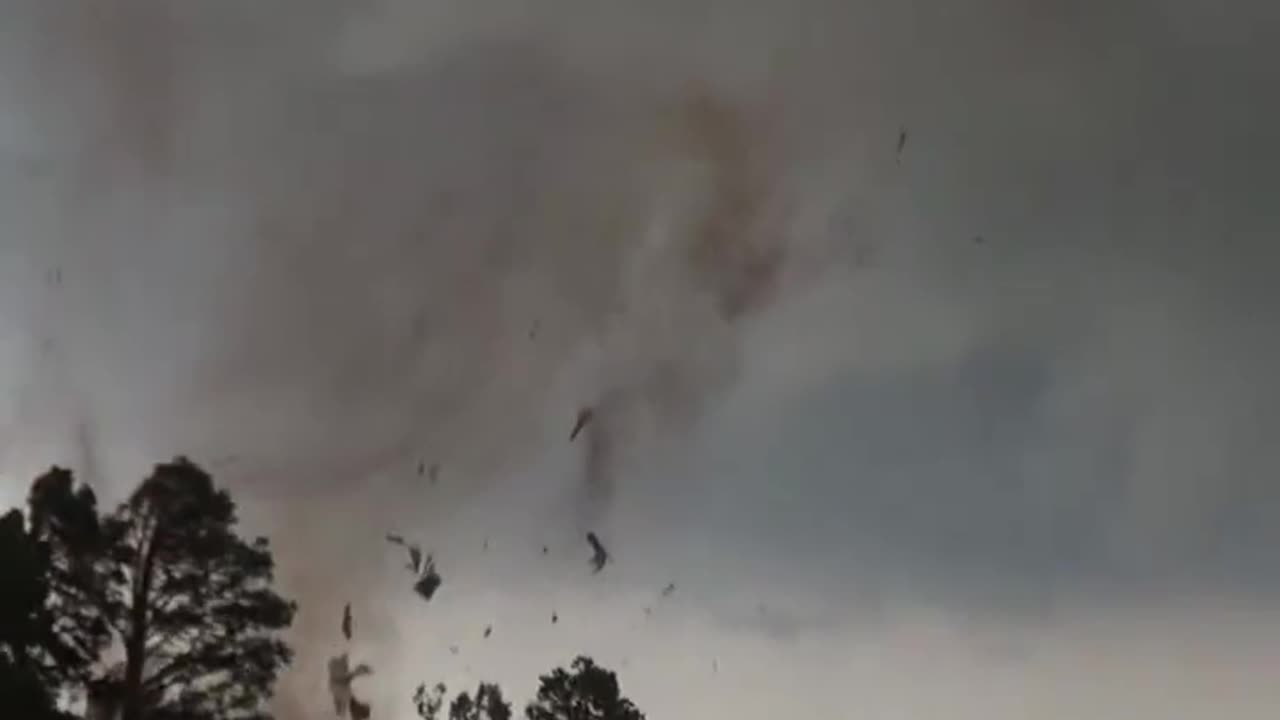 Tornado captured near Birch Tree, Missouri May 2024