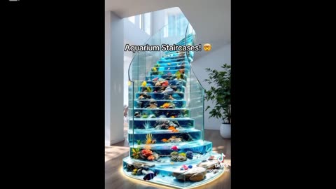 Modern Staircase Decor 💜