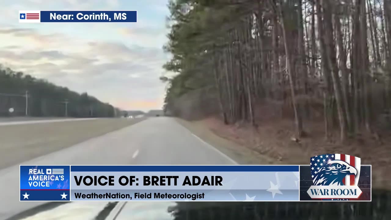 Brett Adair Live From Mississippi: Power Outages Are Gonna Be Widespread All Throughout Mississippi, Louisiana, Tennessee