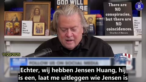 【NL】Bannon: Jensen Huang verkoopt chips aan iedereen als een wapenhandelaar die wapens verkoopt