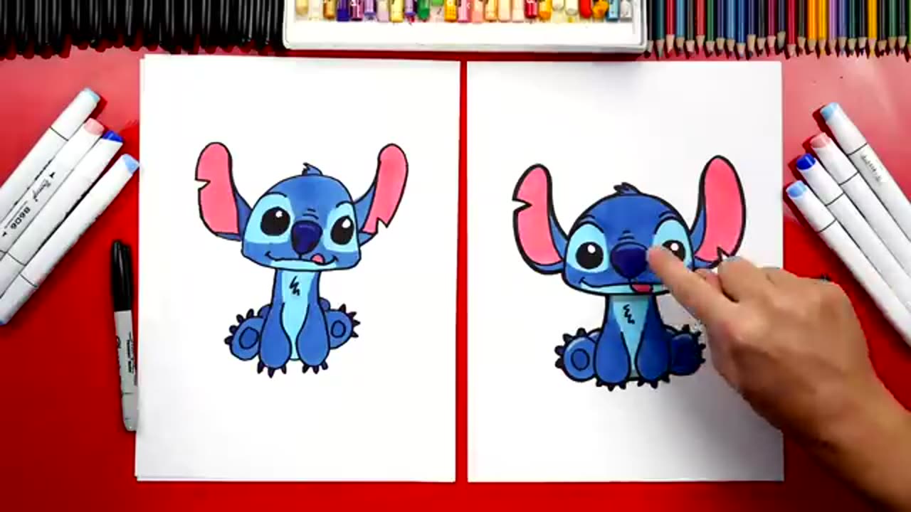 Must Watch: How To Draw Stitch From Lilo And Stitch