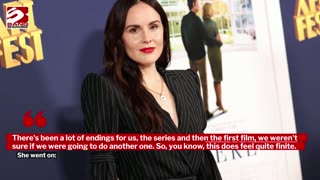 Michelle Dockery feels that Downton Abbey: The Grand Finale is good send off for the franchise