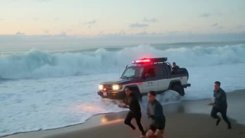 how to run away from Tsunami