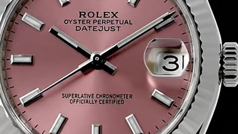 ROLEX DATEJUST 31 PINK WATCH