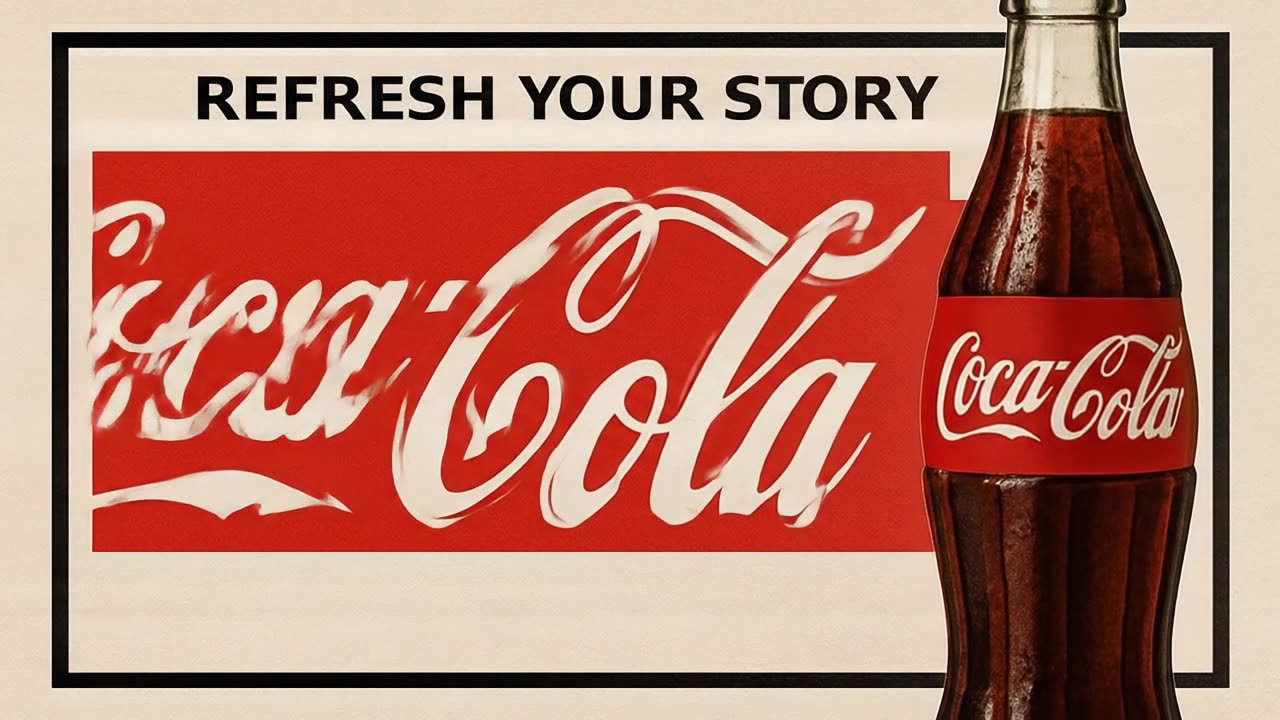 The beutiful ad of coca cola make by me visit and watch