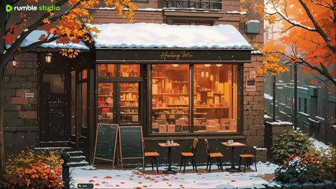 Café Vibes for Fall Days 🍂 | Healing Lofi Hip Hop to Work & Relax