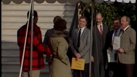 President Reagan’s Departing Remarks Prior to Leaving for Camp David on January 6, 1984