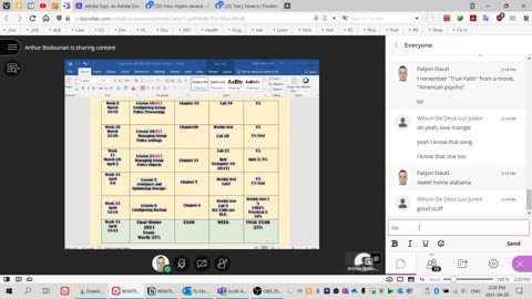 Proffesor rocks online class with "Sweet Home Alabama"