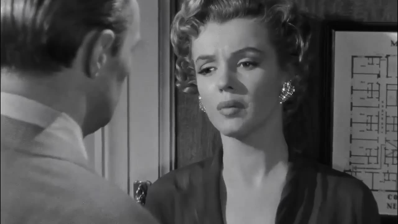 "Don't Bother to Knock" Starring Richard Widmark and Marilyn Monroe