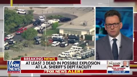 Confirmed three sheriff deputies dead in possible explosion at LA sheriff department facility