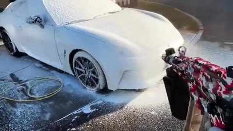 This pressure washer gun