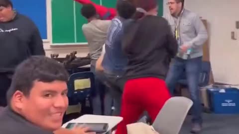 Donkey KANG Bitch SLAP In The Classroom Cuz He Ain' PLAYIN'!