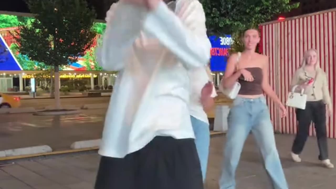 They disturbed my whole video