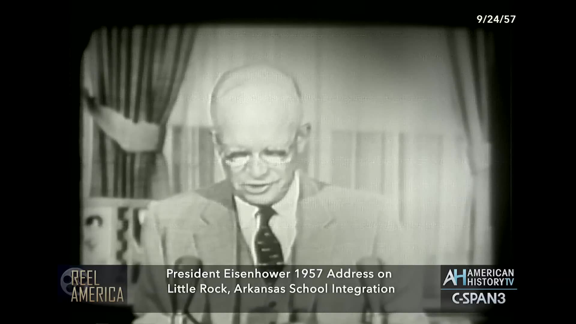 President Eisenhower on Little Rock School Integration