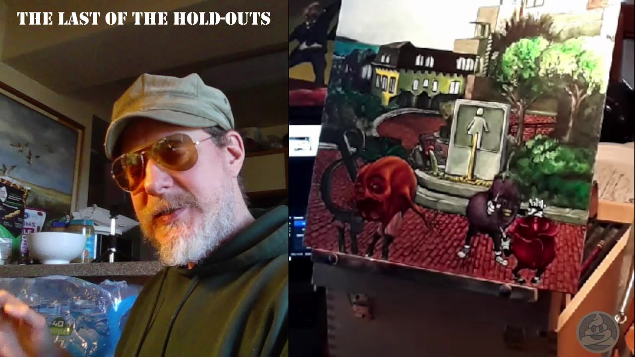 Painting with a Bag of Hammers.