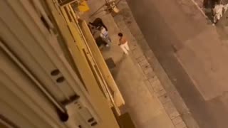 A disabled Italian boy was beaten by a mob of North Africans in Sanremo to show who's boss.